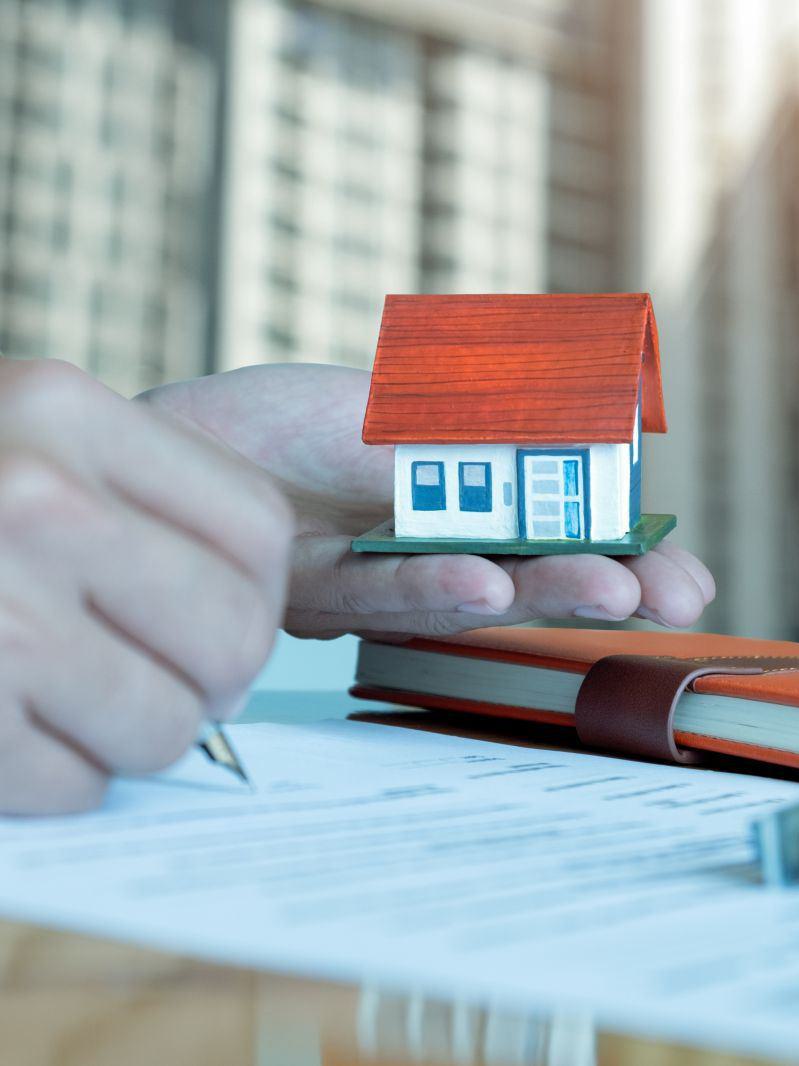 Exposé, Werbeschild